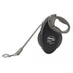 Laisse enrouleur - Flexi - Giant Professional - 10 m - Noir - Résistante