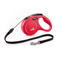 Flexi New Classic M 5 m Rouge Chien Laisse avec enrouleur