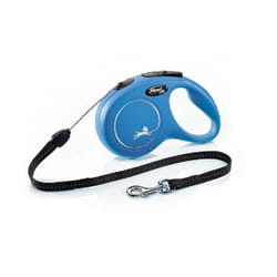 Flexi New Classic S Cord 8 m Bleu Chien Laisse avec enrouleur