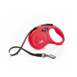 Laisse New Classic s Tape 5 m red Flexi CL10T5-251-R-20
