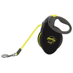 TRIXIE NEON GIANT M 8 m Noir, Jaune Chien Laisse avec enrouleur