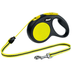 Flexi New NEON 5 m Bleu, Jaune Chien Laisse avec enrouleur