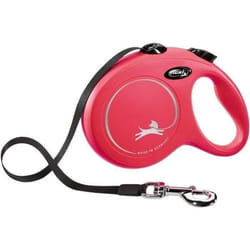 Laisse New Classic L Tape 5 m red Flexi CL30T5-251-R-20
