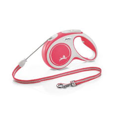 Flexi New Comfort M Cord 5 m Rouge Chien Laisse avec enrouleur