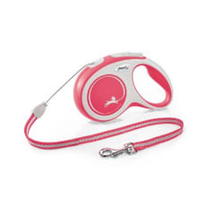 Flexi New Comfort M Cord 8 m Rouge Chien Laisse avec enrouleur