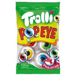 BONBON HALLOWEEN OEIL GLOTZER BLANC