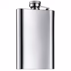 WMF Manhattan, Bouteille, Acier inoxydable, Acier inoxydable, Monochromatique, 120 ml, 70 mm