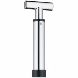 WMF Wine pump with 2 stoppers Vino, Noir, Acier inoxydable, Chrome, Métal, Acier inoxydable, Acier inoxydable, 158 mm