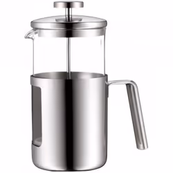 WMF 06.3079.6030, Presse française, Acier inoxydable, Verre, Acier inoxydable, 8 tasses, 40 mm, 40 mm