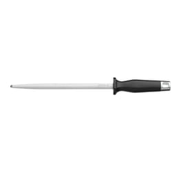 WMF 18.9594.6030 aiguisoir Fusil d’aiguisage Noir, Acier inoxydable
