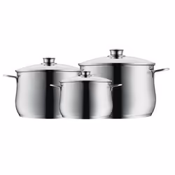 WMF 07.3003.6040, 6,5 L, Acier inoxydable, Acier inoxydable, Gaz, Induction, Acier inoxydable, Acier inoxydable