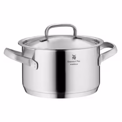 WMF Gourmet Plus 07.2420.6030, 3,9 L, Acier inoxydable, Acier inoxydable, Vitrocéramique, Gaz, Halogène, Induction, Acier ino ...