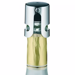 WMF Clever & More bouchon de bouteilles et de carafes Noir, Acier inoxydable