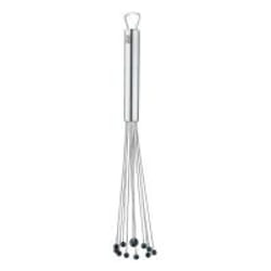 WMF Profi Plus Fouet à boules Silicone, Acier inoxydable Noir, Acier inoxydable