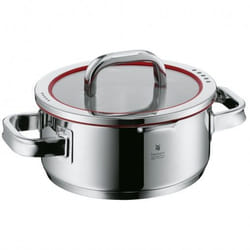WMF 07.6020.6380 marmite 2,5 L Rouge, Acier inoxydable Acier inoxydable