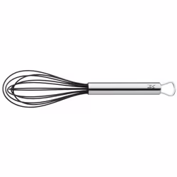 WMF 18.7264.6030, Fouet ballon, Noir, Acier inoxydable, Acier inoxydable, Acier inoxydable, Trou d'accroche, 200 mm