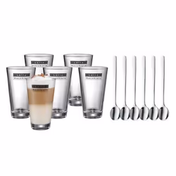 WMF 09.9626.9999, Transparent, Verre, Acier inoxydable, Rond, 6 pièce(s)