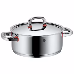 WMF 17.8824.6040, 4,1 L, Rond, Rouge, Acier inoxydable, Acier inoxydable, Acier inoxydable, Acier inoxydable