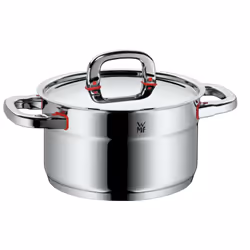 WMF Premium One 17.8920.6040, 3,3 L, Rond, Acier inoxydable, Acier inoxydable, Acier inoxydable, Rouge, Acier inoxydable