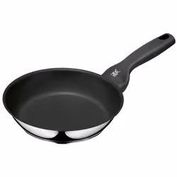 WMF CeraDur Profi 07.4420.6021, Rond, Poêle polyvalente, Noir, Acier inoxydable, 400 °C, Acier inoxydable, Vitrocéramique, Ga ...