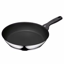 WMF CeraDur Profi 07.4428.6021, Rond, Poêle polyvalente, Noir, 400 °C, Acier inoxydable, Vitrocéramique, Gaz, Halogène, Induc ...