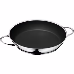 WMF 7115005333, Rond, Serving pan, Noir, Acier inoxydable, Vitrocéramique, 250 °C, Acier inoxydable