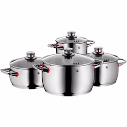 WMF Quality One 07.7404.6380, Acier inoxydable, Acier inoxydable, Acier inoxydable, Acier inoxydable, Verre, 130 °C