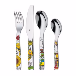 WMF Couvert enfant, lot de 4 pièces Biene Maja