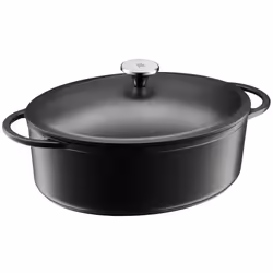 WMF 3201000501, Ovale, Noir, Acier inoxydable, Noir, 300 °C, 385 mm