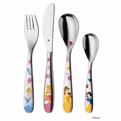 WMF 12.8240.9964 Couvert pour tout-petits Couverts pour enfants en bas âge Multicolore Porcelaine, Acier inoxydable