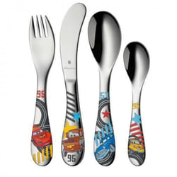 WMF Disney Cars 2 Couverts pour enfants en bas âge Multicolore, Acier inoxydable Acier inoxydable