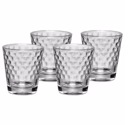 WMF 09.4864.2040, Transparent, Verre, Rond, 4 pièce(s), Coffee Time, 230 ml