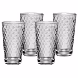 WMF 09.4865.2040, Transparent, Verre, Rond, 4 pièce(s), Coffee Time, 280 ml