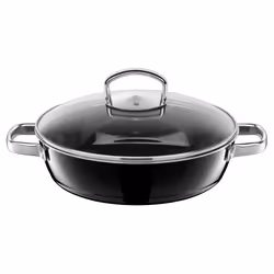 WMF FUSIONTEC 05.2046.5291, 4,1 L, Rond, Noir, Fonte, Acier, Vitrocéramique, Gaz, Halogène, Induction, 250 °C