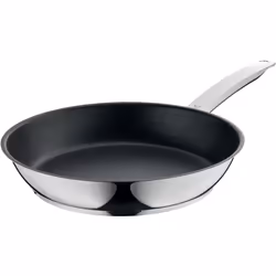 WMF 775284021, Rond, Poêle polyvalente, Acier inoxydable, PermaDur, PermaDur Advance, Vitrocéramique, Gaz, Halogène, Inductio ...