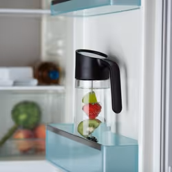WMF Nuro Carafe à décanter 1 L Noir, Transparent