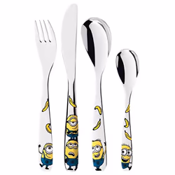 WMF 12.8607.6040, Couverts pour enfants en bas âge, Multicolore, Acier inoxydable, Acier inoxydable, Garçon/Fille, 3 an(s), A ...