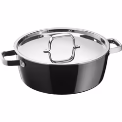WMF FusionTec Aromatic 05.1535.5290, Plat à cuisson, Rond, Composite, Vitrocéramique, Gaz, Halogène, Induction, Plaque étanch ...