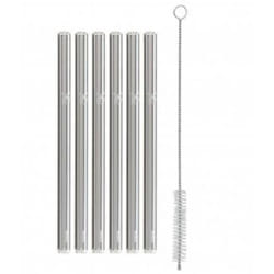 WMF 09.5170.2000 paille réutilisable Transparent Verre 6 pièce(s)