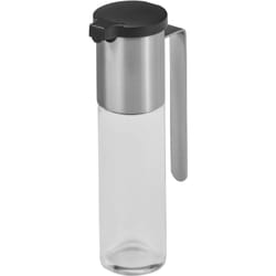 WMF Basic 06.5058.6030 distributeur huile / vinaigre 0,12 L Carafe Verre, Silicone, Acier Noir, Acier, Translucide