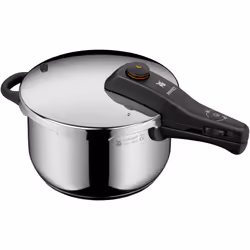 WMF Perfect 07.9182.9990, 4,5 L, Vitrocéramique, Halogène, Plaque étanche, Gaz, Induction, Acier inoxydable, 22 cm, Acier ino ...