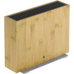 WMF FlexTec Compact bamboe 18.9387.4500 bloc à couteaux Bloc à couteaux incliné Bambou, Acier inoxydable Bois
