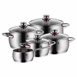 WMF Quality One 07.7455.6380, Ensemble d’ébullition, Acier inoxydable, Acier inoxydable, Acier inoxydable, Acier inoxydable,  ...