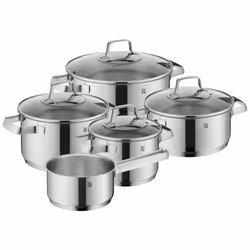 WMF Belmonte, Ensemble d’ébullition, Acier inoxydable, Acier inoxydable, Acier inoxydable, Acier inoxydable, Acier inoxydable
