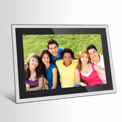 Braun Photo Technik 21253 cadre photos numériques Noir, Argent 10.1" Tactile Wifi