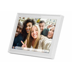 Braun Photo Technik 21259 cadre photos numériques Blanc 10.1" Tactile Wifi