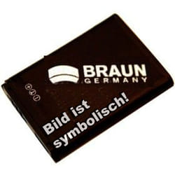 Braun BNBA59228 batterie de caméra/caméscope Lithium-Ion (Li-Ion) 1100 mAh