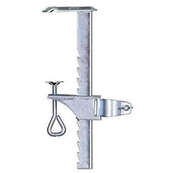 Pince De Fixation Balcon Argent