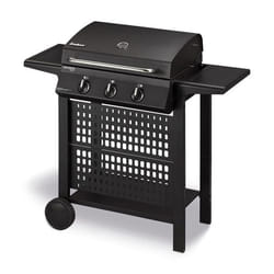 Barbecue gaz San Diego Next 3 - ENDERS - 3 brûleurs Inox - Surface de cuisson 505 x 33 cm - Grille inox - Tablettes - 675 kW