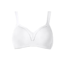 Triumph Soutien-Gorge Sans Armature Cotton Shaper Blanc Femme